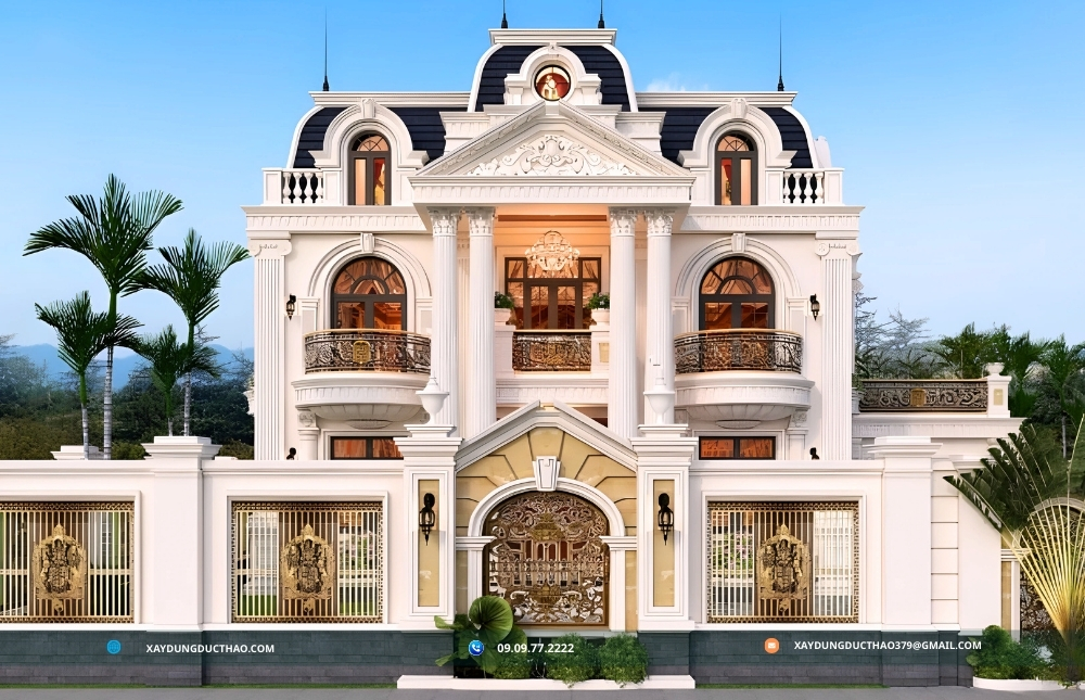 biệt thự tân cổ điển 
