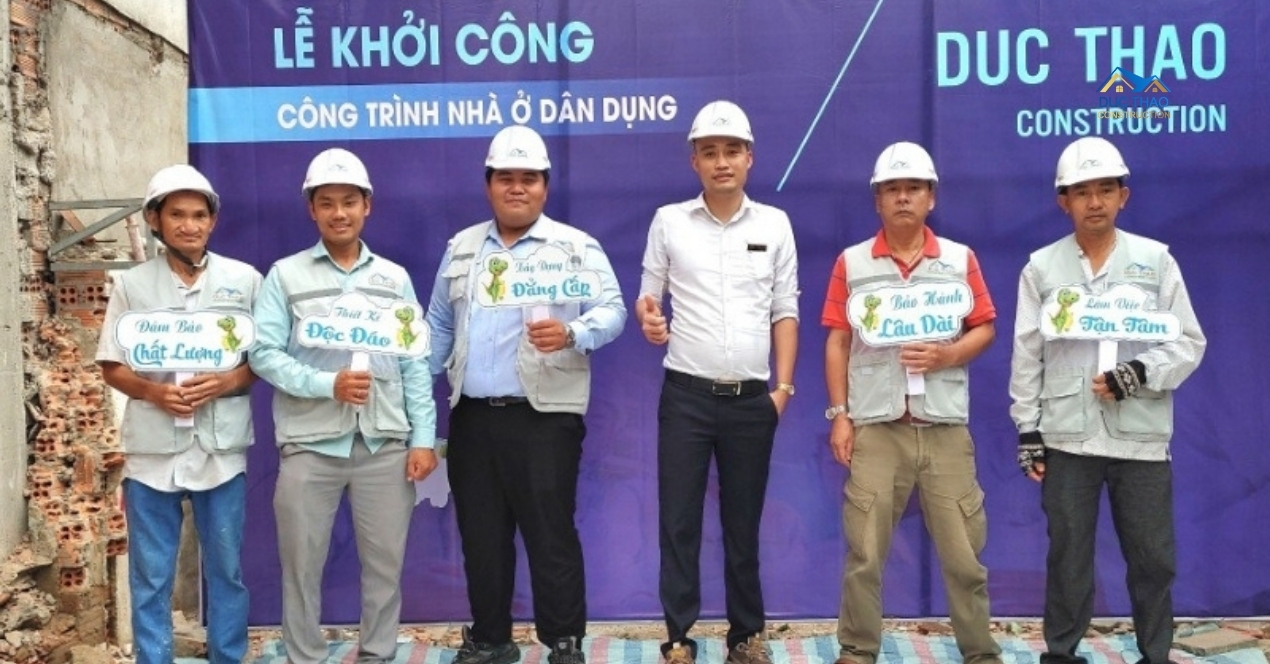 Lễ khởi công tại đức thảo