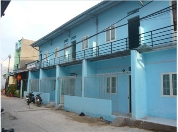Mẫu nhà trọ 2 tầng giá rẻ dành cho công nhân