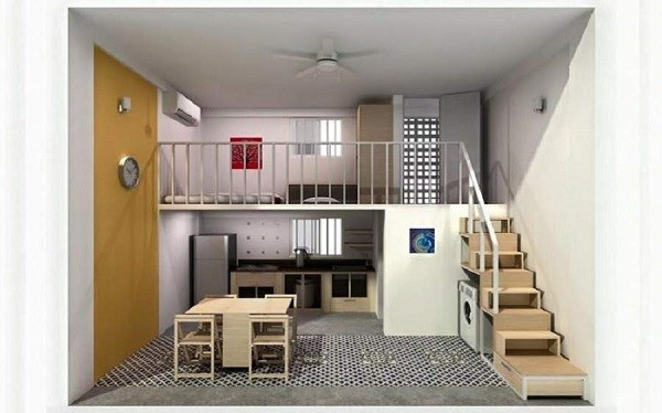 Dù có diện tích nhỏ nhưng ngôi nhà nhỏ vẫn xinh đẹp