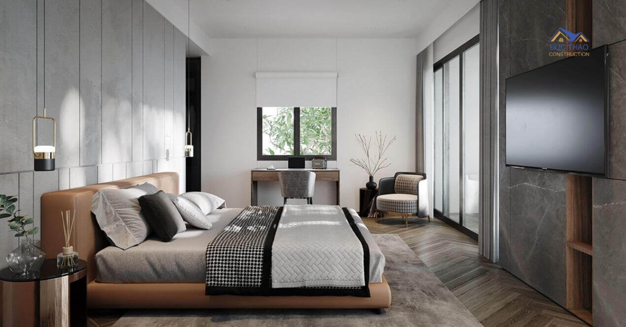 Phòng ngủ tiện nghi, rộng rãi