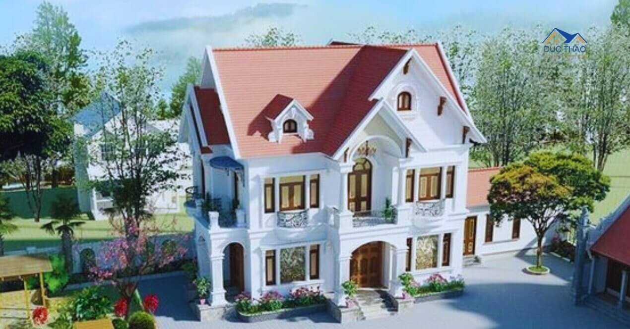 Tìm hiểu đơn vị thi công nhà mái Thái 2 tầng uy tín