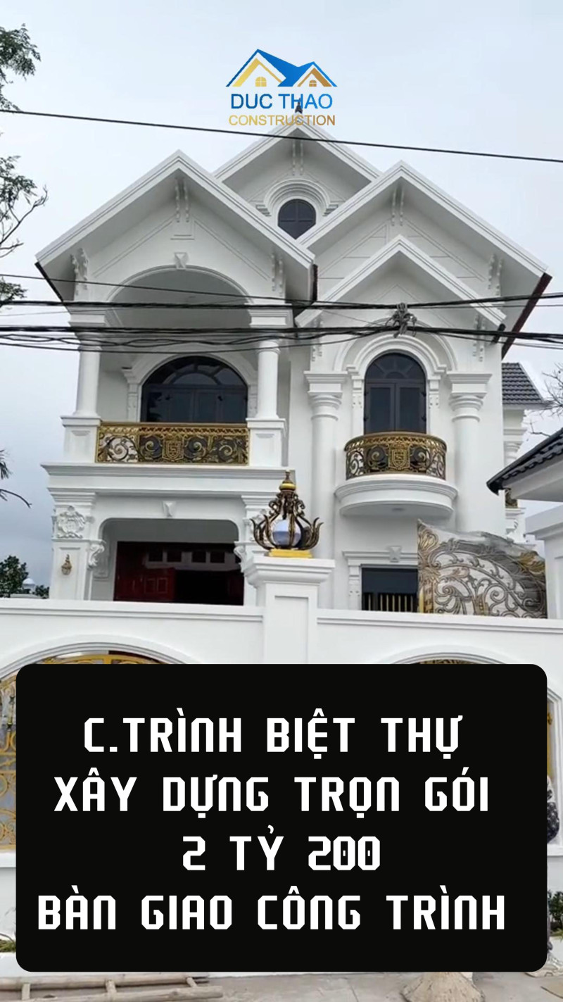 Bàn Giao Công Trình Xây Dựng Trọn Gói 2 Tỷ 200 